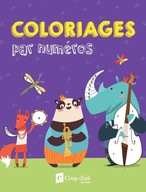 Coloriages par numéros (Musiciens)