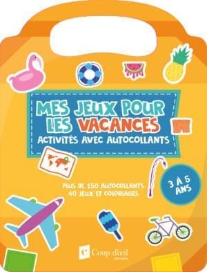 Jeux pour les vacances (3-5 ans) - Orange