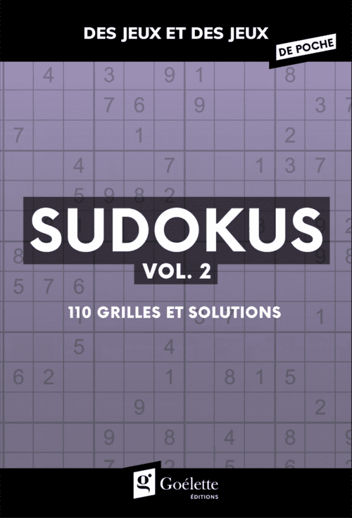 Des jeux et des jeux de poche – Sudokus vol.2