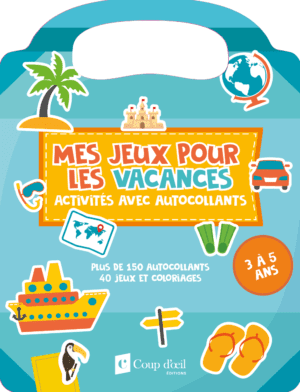 Jeux pour les vacances (3-5 ans) - Bleu