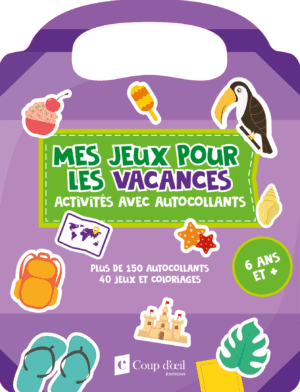 Jeux pour les vacances (6 ans +) - Mauve