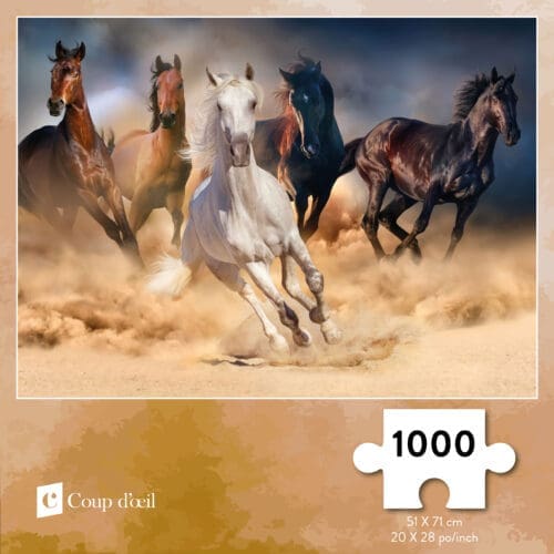 Casse-tête – Chevaux (1000 morceaux)