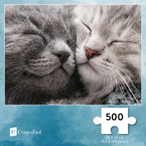 Casse-tête – Chats (500 morceaux)