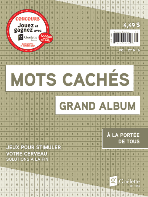 Grand album – Mots cachés V27 N6