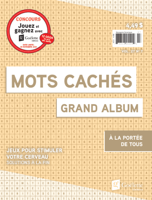 Grand album – Mots cachés V27 N7