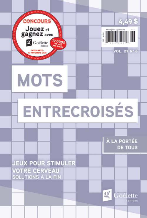 Mots entrecroisés V27 N6