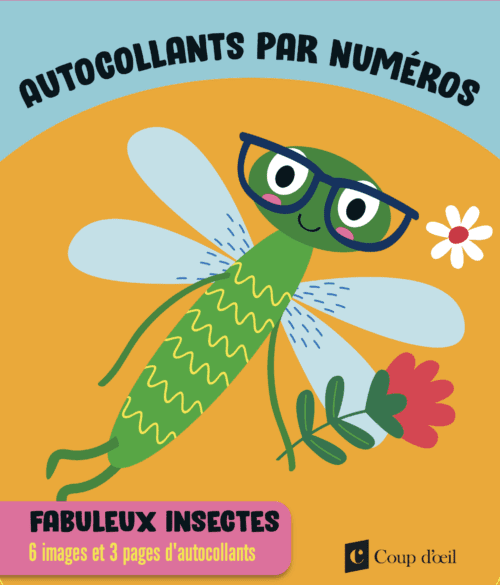 Autocollants par numéros – Fabuleux insectes