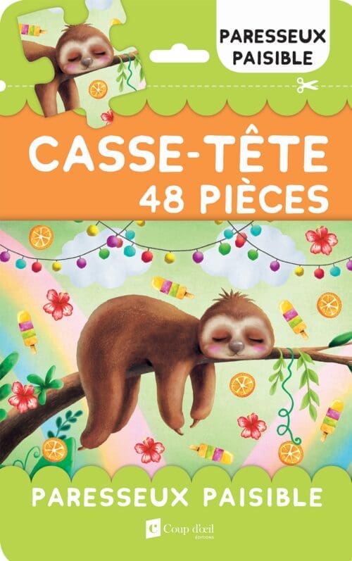 Casse-tête – Paresseux paisible