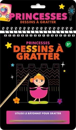 Dessins à gratter - Princesses