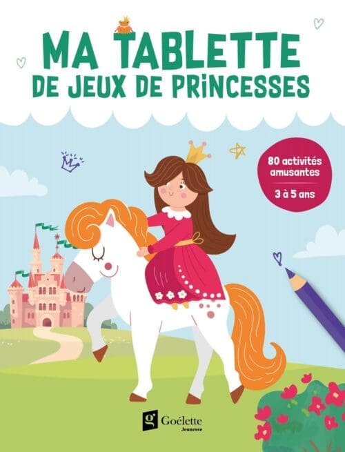 Ma tablette de jeux – Princesses (3-5 ans)