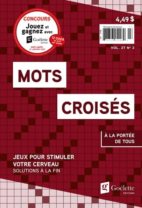 Mots croisés V27 N3