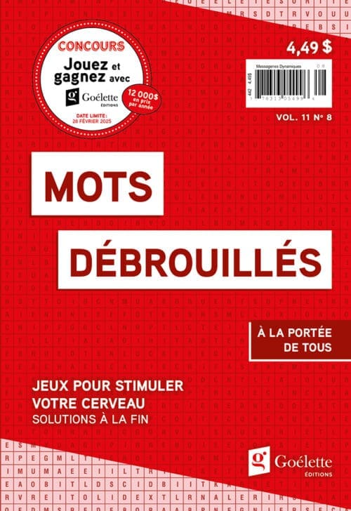 Mots débrouillés V11 N8