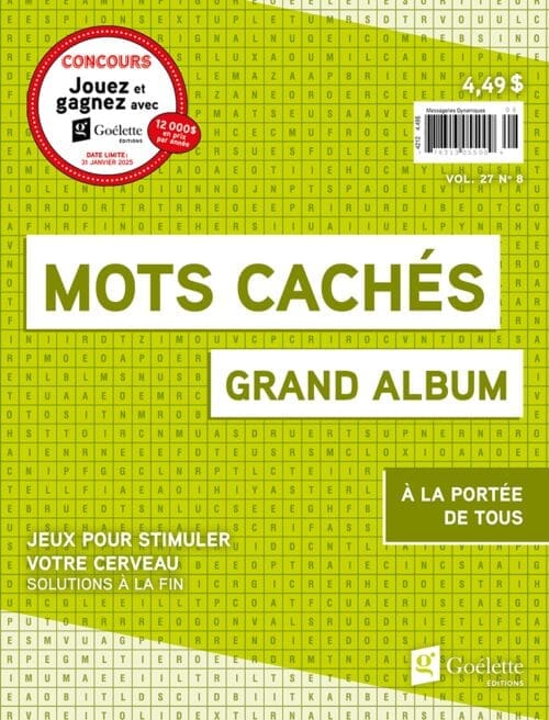 Grand album – Mots cachés V27 N8