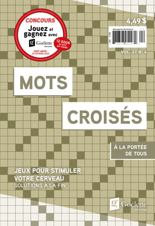 Mots croisés V27 N4