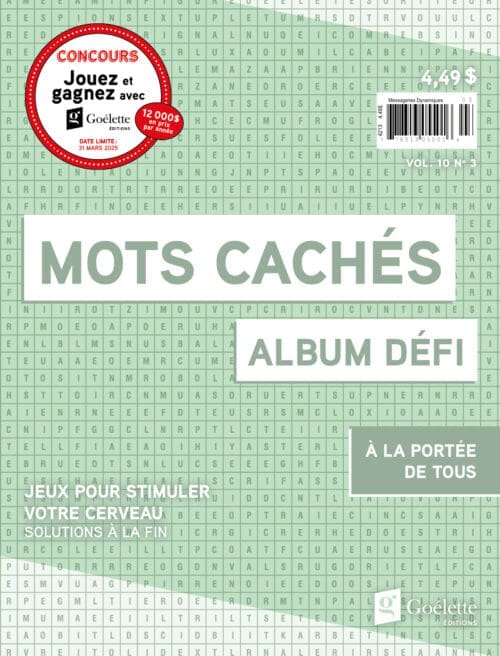 Album défi mots cachés V10 N3