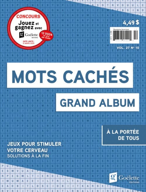 Grand album – Mots cachés V27 N10