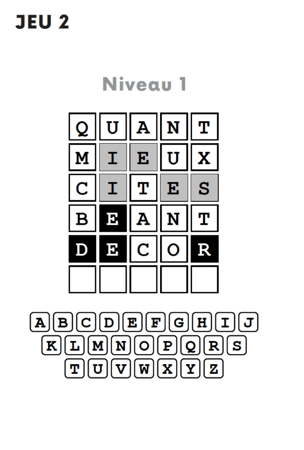 Des jeux et des jeux de poche - Le mot – Image 2