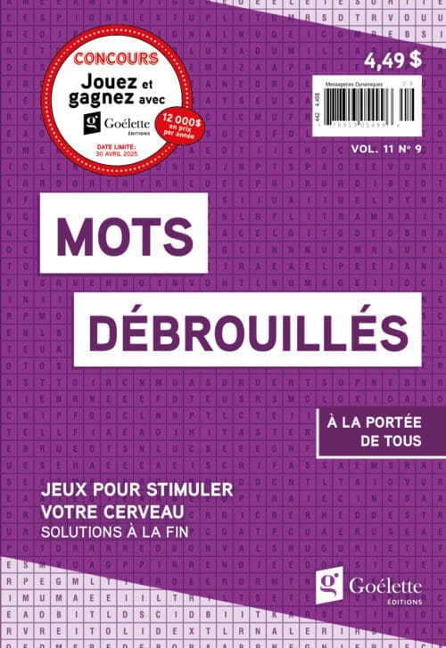 Mots débrouillés V11 N9