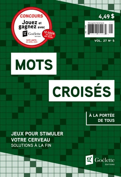 Mots croisés V27 N5