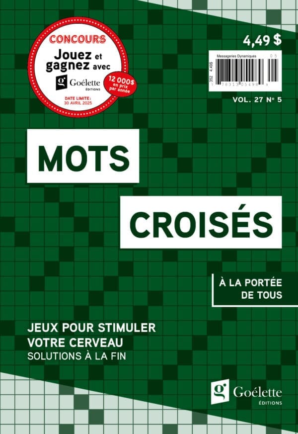 Mots croisés V27 N5