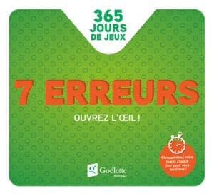 365 jours de jeux - 7 erreurs