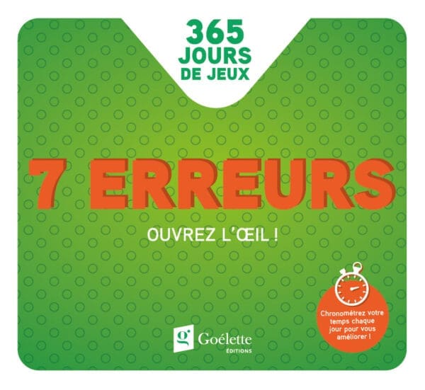 365 jours de jeux - 7 erreurs