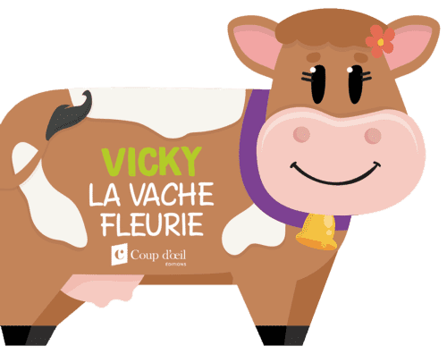 Vicky la vache fleurie (Livre-son)