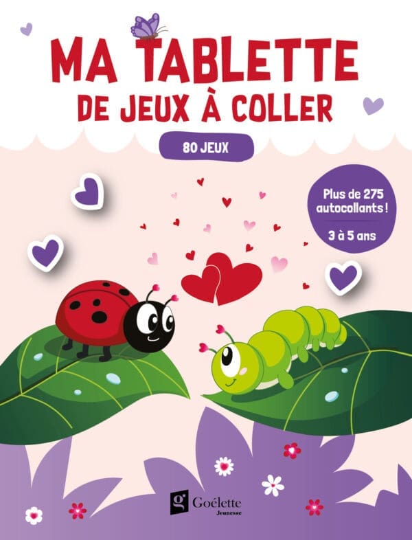 Ma tablette de jeux à coller (3 à 5 ans)