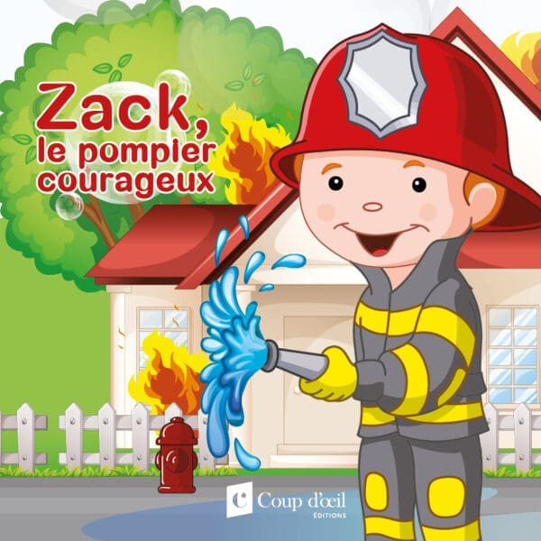 Zack, le pompier courageux (Livre de bain)