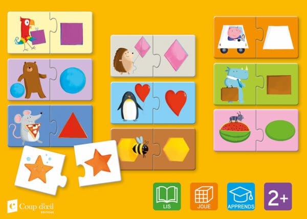 Coffret Casse-têtes - Les formes – Image 2