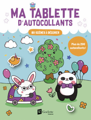 Ma tablette d'autocollants - Trop mignon !