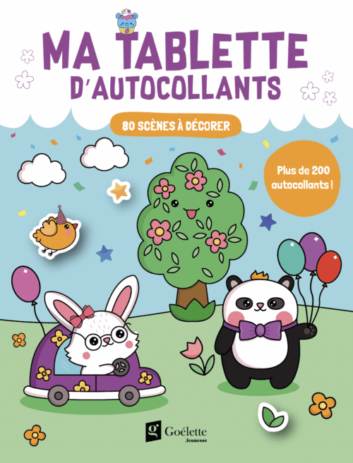 Ma tablette d’autocollants – Trop mignon !