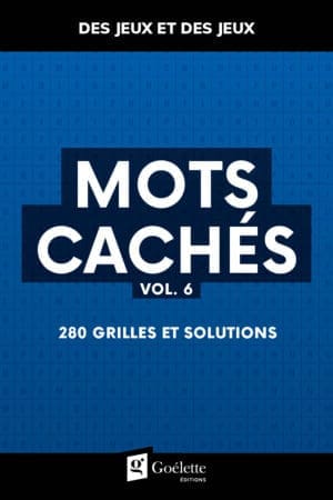 Des jeux et des jeux - Mots cachés vol.6