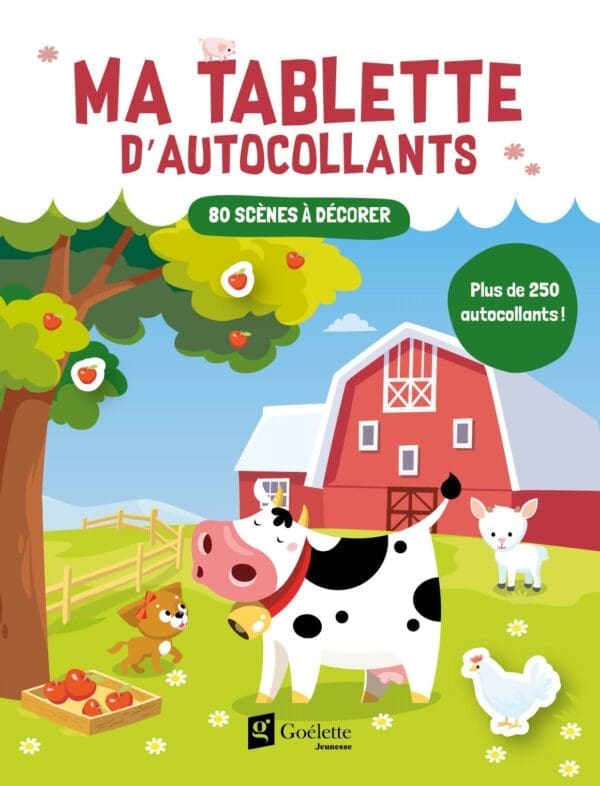 Ma tablette d'autocollants - Ferme