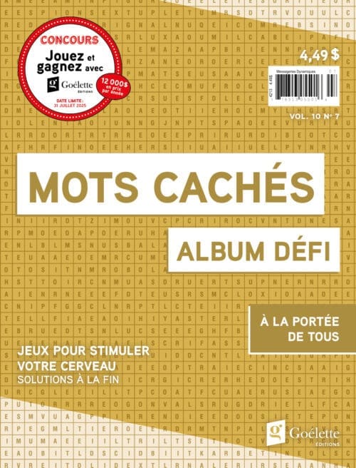 Album défi – mots cachés V10 N7