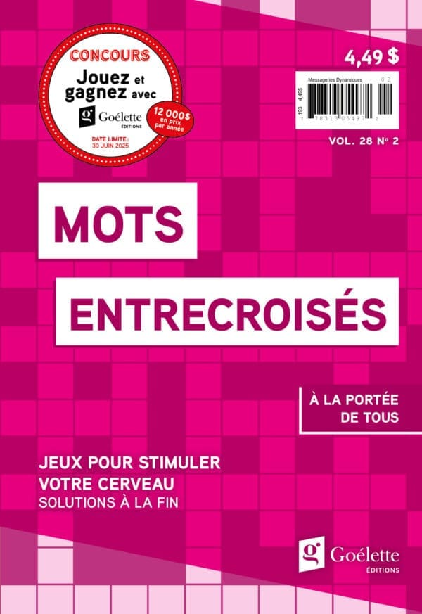 Mots entrecroisés V28 N2