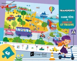 Casse-tête cherche et trouve - Transports