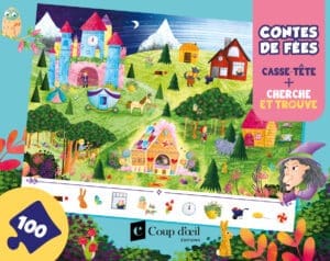 Casse-tête cherche et trouve - Contes de fées