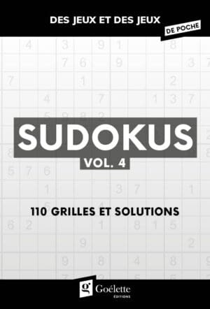 Des jeux et des jeux de poche - Sudokus vol.4