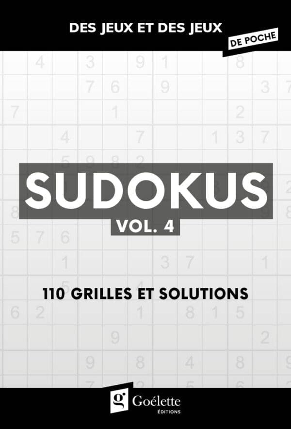 Des jeux et des jeux de poche - Sudokus vol.4