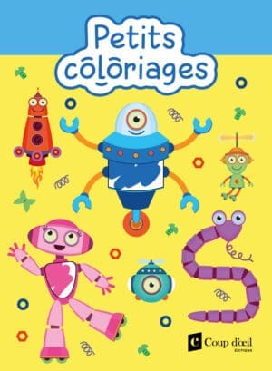 Petits coloriages - Robots