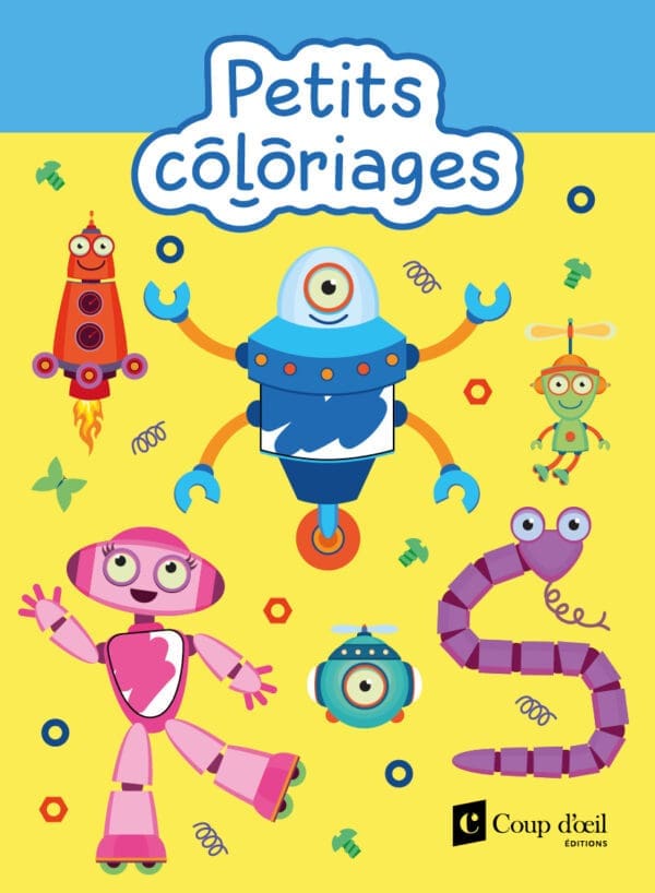 Petits coloriages - Robots