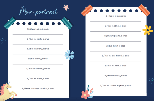 Mon journal intime - licornes - Image 2